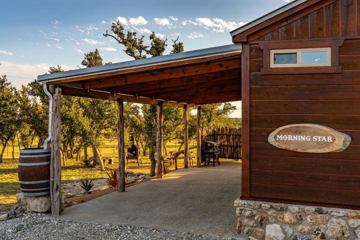 Rockin' R - Morning Star Cabin フレデリックスバーグ エクステリア 写真